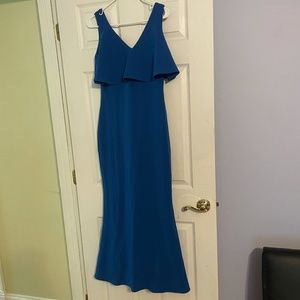 Blue Prom Gown